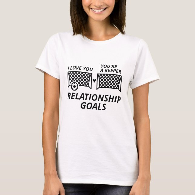 T-shirt Objectifs de relation (Devant)