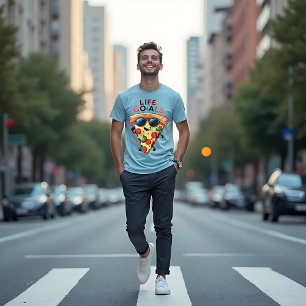 T-shirt Objectifs de vie Pizza Slice Drôle