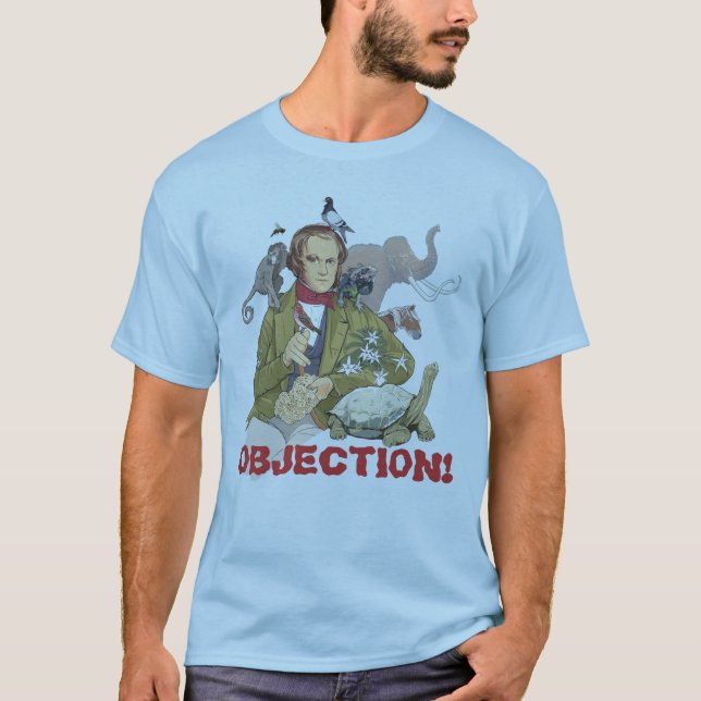 T-shirt Objection d'évolution ! (Devant)