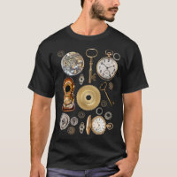 Objets Steampunk Gears Pocket watch Squelette Key