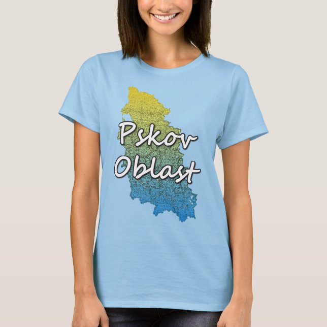 T-shirt Oblast de Pskov (Devant)