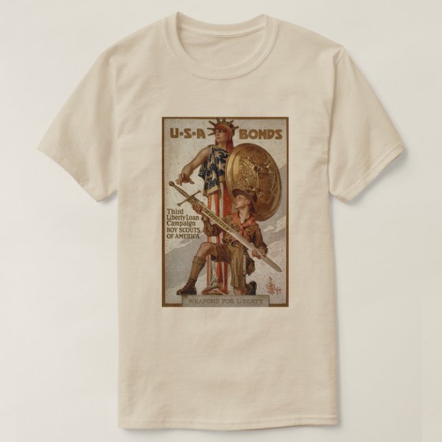 T-shirt Obligations de guerre (Design devant)