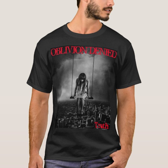 T - Shirt Oblivion verleugnete Wahrheit (Vorderseite)