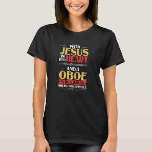 T-shirt Oboe Instrument Music Player Débutant Leçon Obois