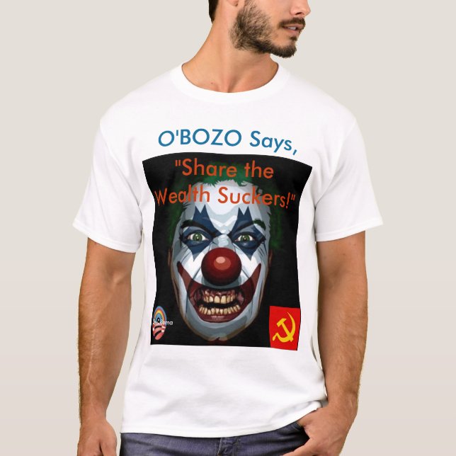 T-shirt O'Bozo dit la "part les surgeons de richesse ! " (Devant)