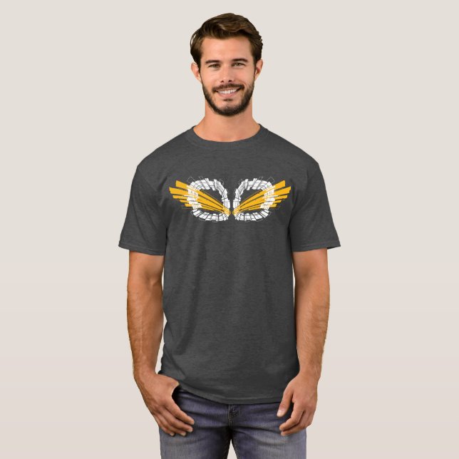 T-shirt obscurité 00FX (avant seulement) (Devant entier)