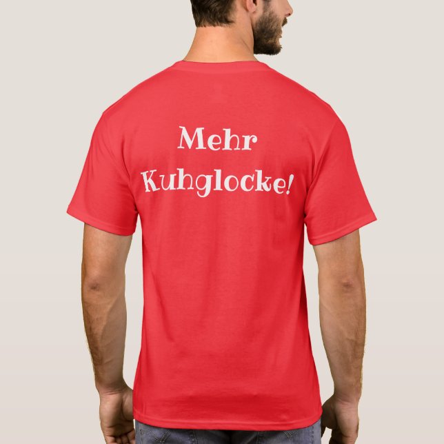 T-shirt Obscurité de chemise de DMV Mehr Kuhglocke (Dos)