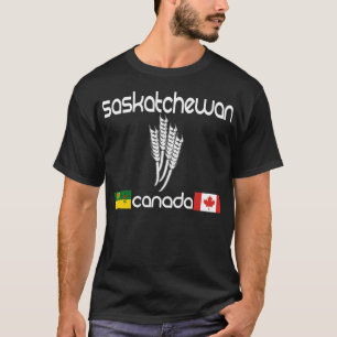 T-shirt Obscurité de chemise de Saskatchewan