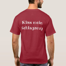 T-shirt Obscurité de chemise de Schlagzeug de mein de DMV
