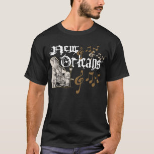 T-shirt Obscurité de la Nouvelle-Orléans