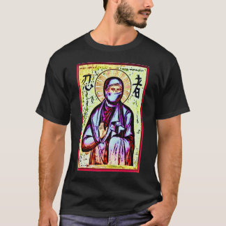 T-shirt Obscurité de Ninja de saint