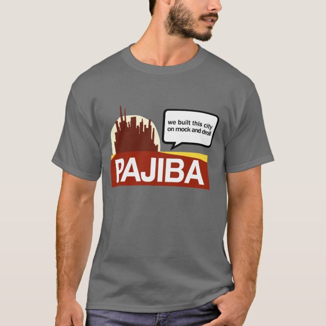 T-shirt Obscurité de Pajiba (Devant)