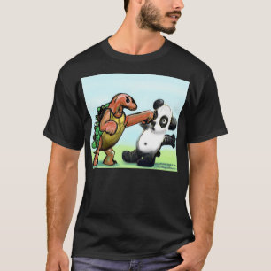 T-shirt Obscurité de poinçon de panda