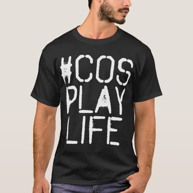 T-shirt Obscurité graphique de #CosplayLife (Devant)