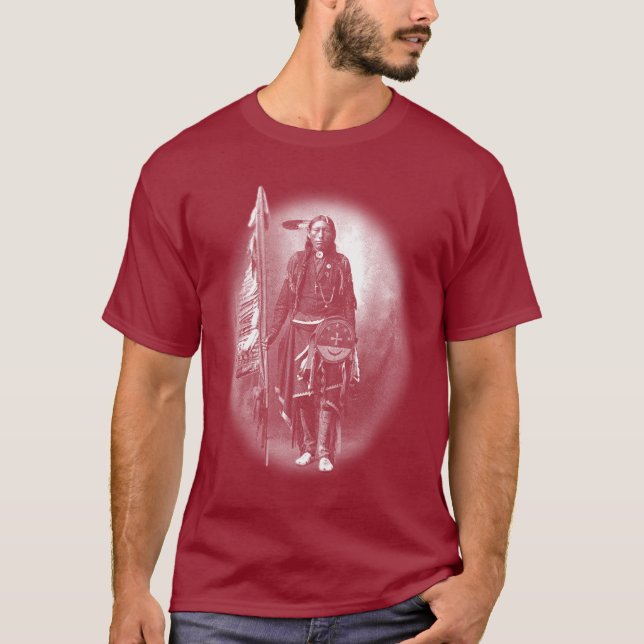 T-shirt Obscurité indienne indigène (Devant)