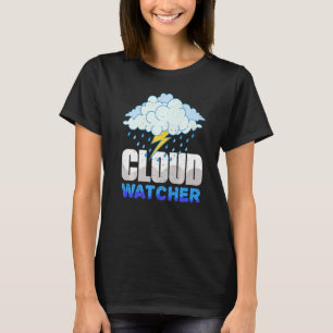 T-shirt Observateur de Nuages Météo Météoologue Météoorolo
