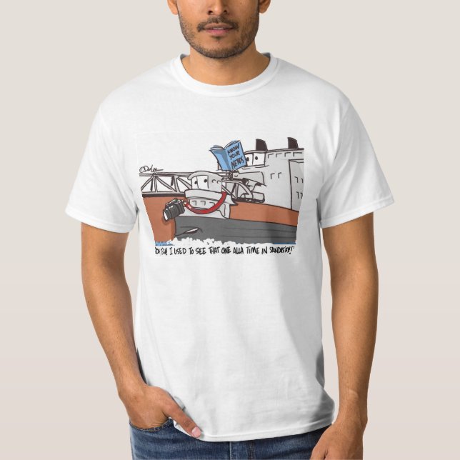 T-shirt Observateurs d'observateur de bateau (Devant)