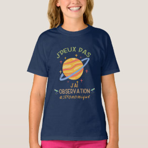 T-shirt Observation astronomique