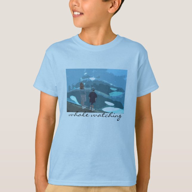 T-shirt Observation des baleines (Devant)