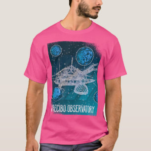 T-shirt Observatoire spatial astronomique Radio Telescope