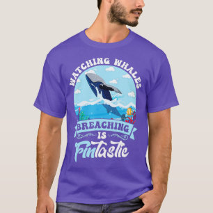 T-shirt Observer Les Baleines Atteindre Est FINtastic