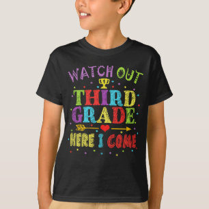 T-shirt Observez la 3ème troisième catégorie ici que je