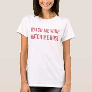 T-SHIRT OBSERVEZ-MOI FOUETTER, OBSERVEZ-MOI ROSÉ