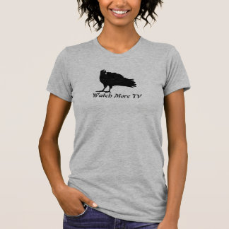 T-shirt Observez plus de vautour de TV