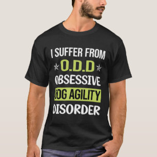 T-shirt Obsessionnel Amour Chien Agilité Entraînement