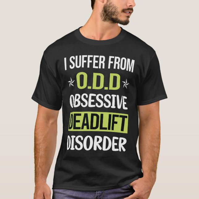 T-shirt Obsessionnel amour Deadlift (Devant)