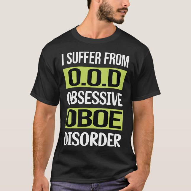T-shirt Obsessionnel amour Oboe (Devant)