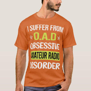T-shirt Obsessive Amour Amateur Radio Ham Radio