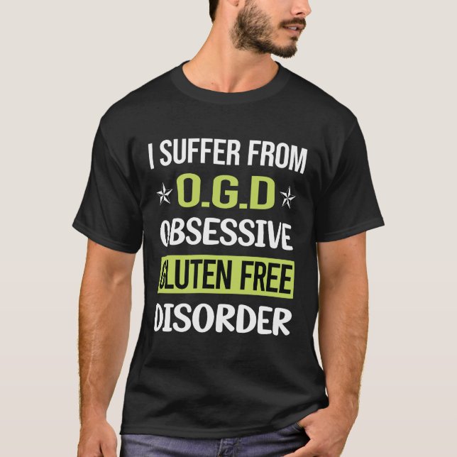 T-shirt Obsessive Love Gluten Libre (Devant)
