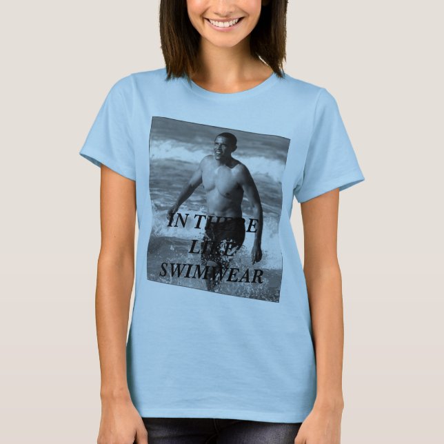 T-shirt obswim, DEDANS LÀ COMME DES VÊTEMENTS DE BAIN (Devant)
