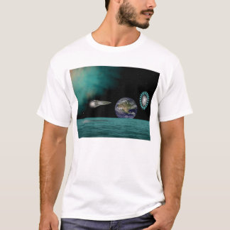 T-shirt Obtenant Outa ici !