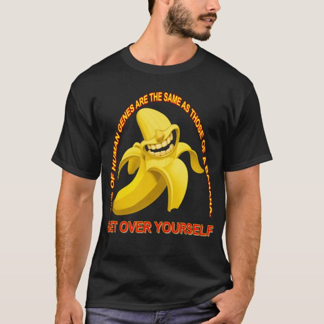 T-shirt Obtenez au-dessus de vous-même (Devant)