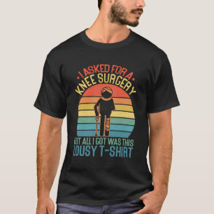 T-shirt Obtenez Bien Bientôt Broken Knee Acl Récupération