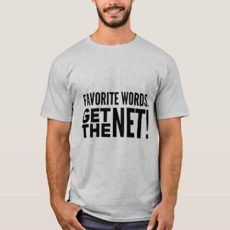 T-shirt Obtenez La Pêche Sur Le Net