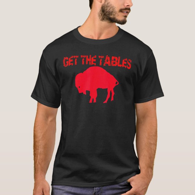 T-shirt Obtenez Les Tables 716 Buffalo Ny Mafia (Devant)