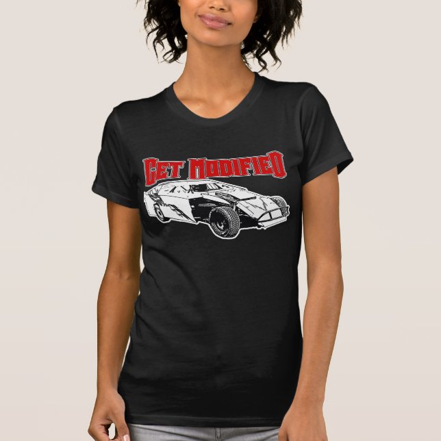 T-shirt Obtenez modifié - emballage modifié par saleté (Devant)