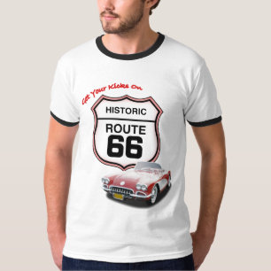 T-shirt Obtenez vos éruptions sur l'itinéraire 66--Voitu