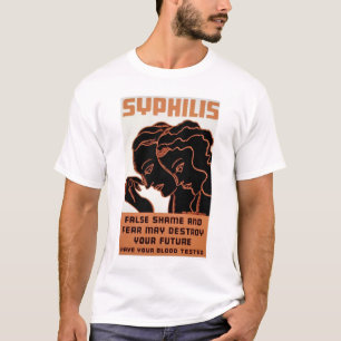 T-shirt Obtenez votre analyse de sang WPA 1938