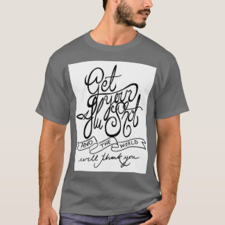 T-shirt Obtenez votre autocollant de santé publique de vac