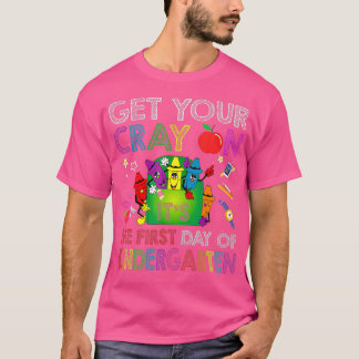 T-shirt Obtenez Votre Crayon C'Est Le Premier Jour De Cade