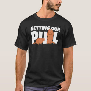 T-shirt Obtenir notre phil Joyeux jour de marmotte Bois de