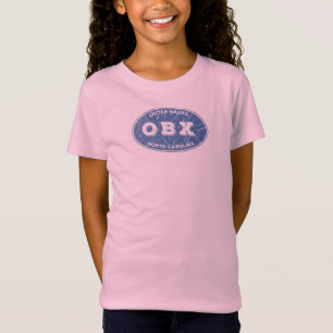 T-Shirt OBX ovale en détresse