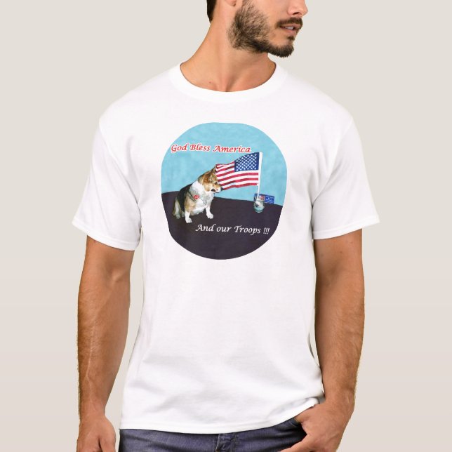 T-shirt OC par le drapeau (Devant)