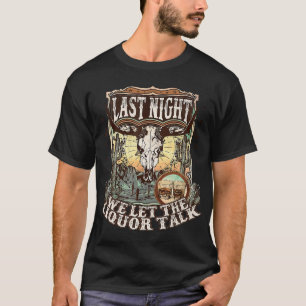 T-shirt Occidentale Dernière Nuit Nous Laissons Le Liquor 