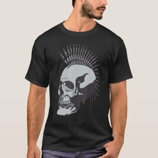 T-shirt Occult Magic Skull Punk