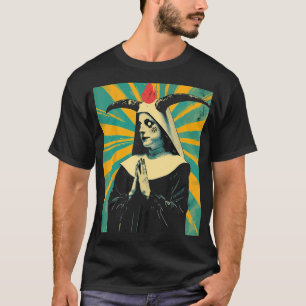 T-shirt Occulte Gothique Sombre Satanique Unholy Witchcraf